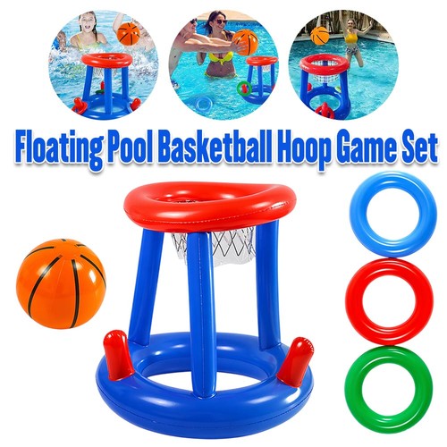 Floating pool basketball hoop - floating,