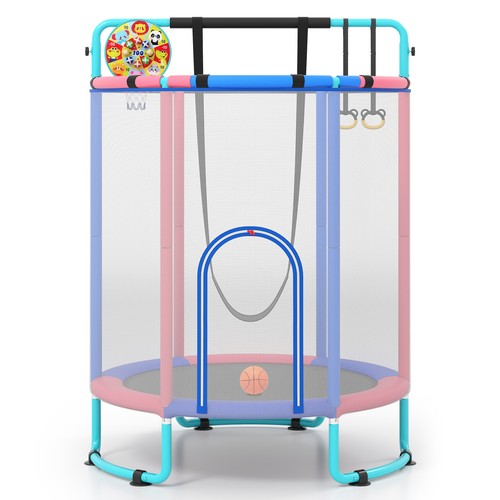 Kids trampoline with - trampoline, safety