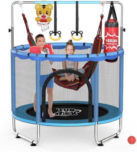 140cm kids trampoline with - kids,